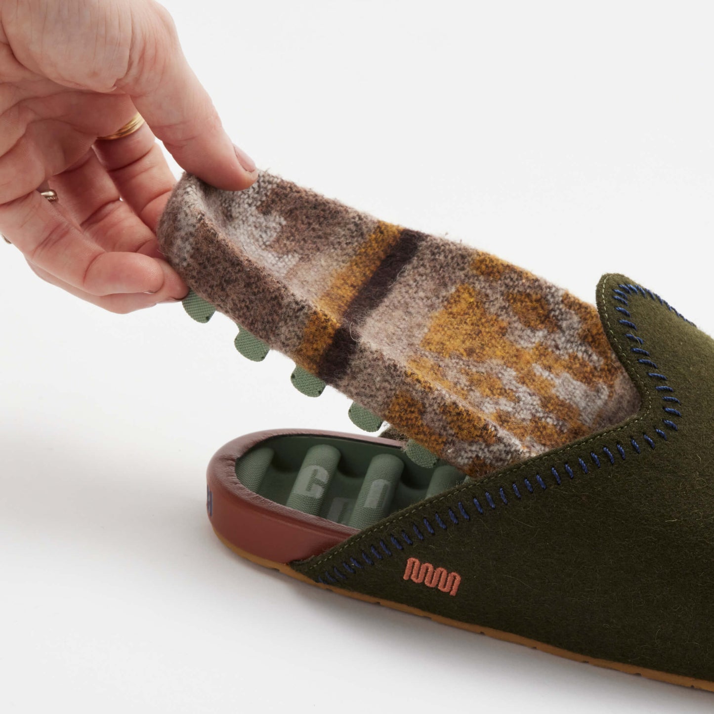 The Woolie Burro - Forest Elf Green with Ashland