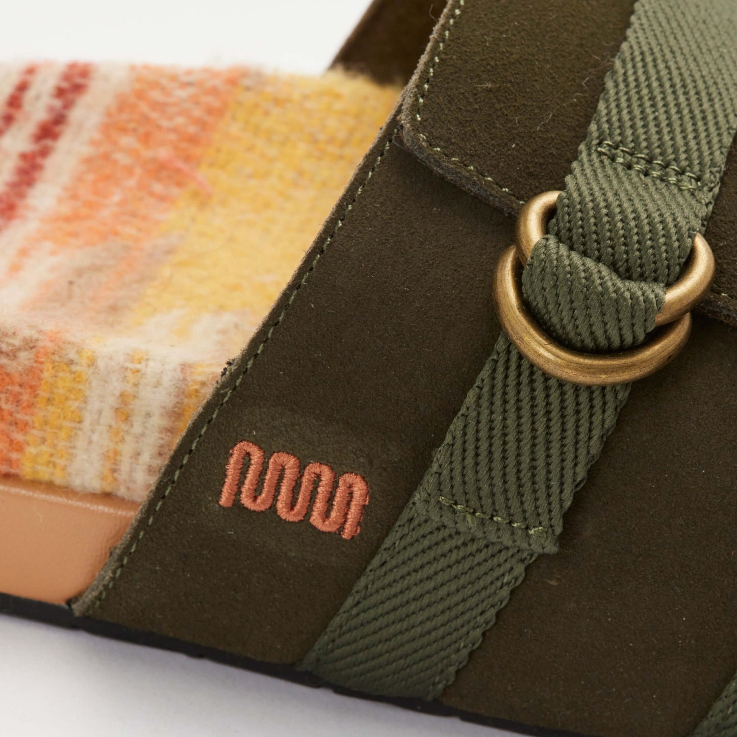 The Rhoads Slide - Green with Santa Fe