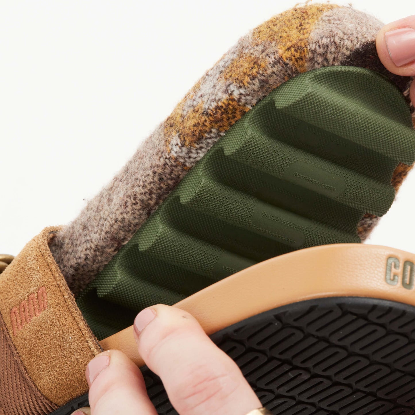 The Rhoads Slide - Green with Santa Fe