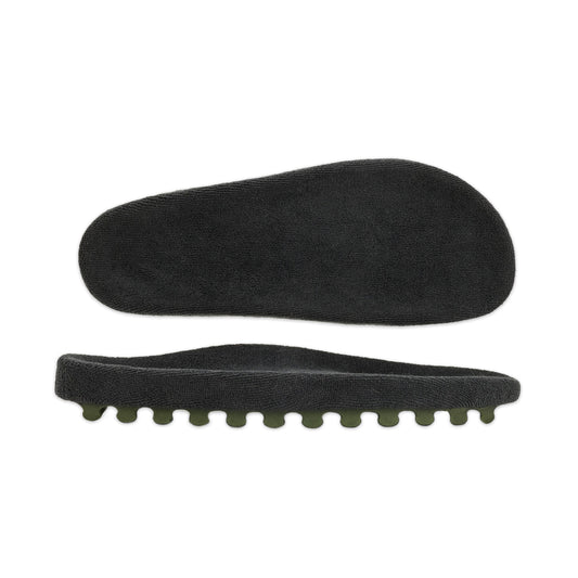 Black Terry Cloth with Double Plush Memory Foam