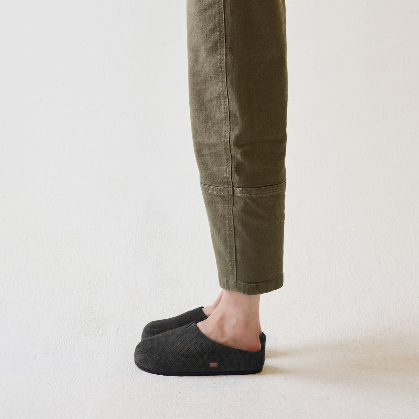The Lily Clog in Black Suede