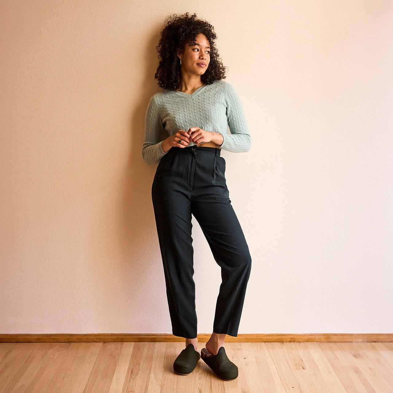 The Woolie Burro - Forest Elf Green with Ashland