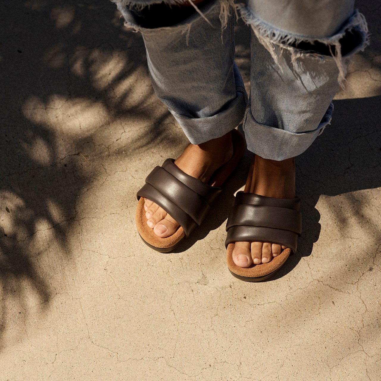 The Softie Slide - Faded Black