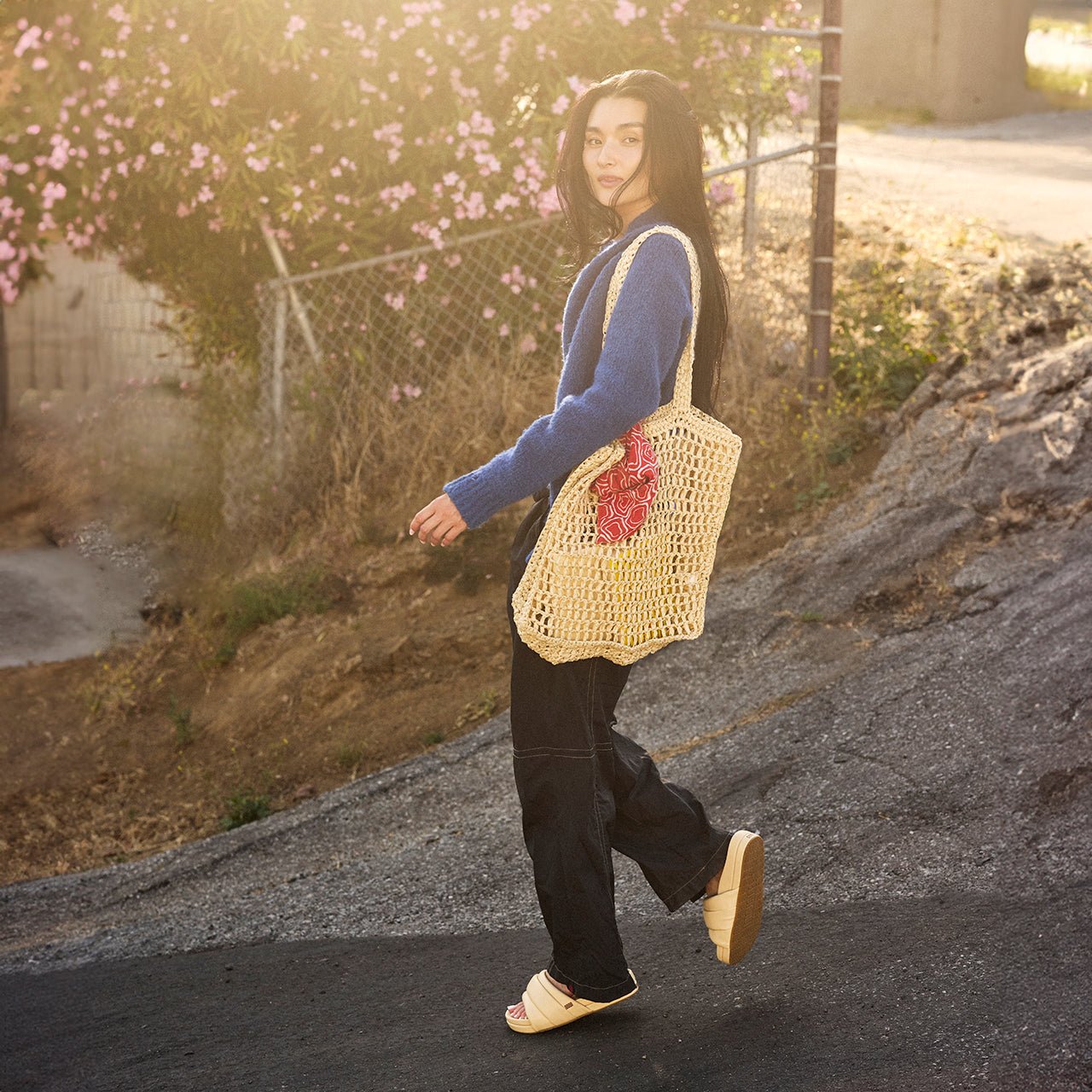 The Softie Slide - Cream - Womens