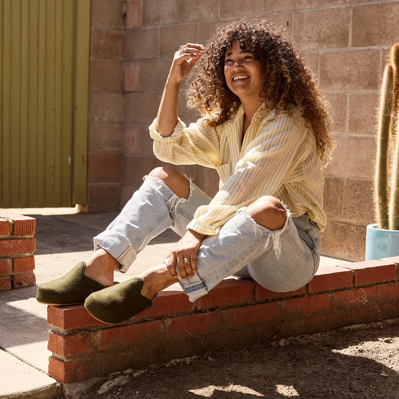 The Woolie Burro - Forest Elf Green with Ashland