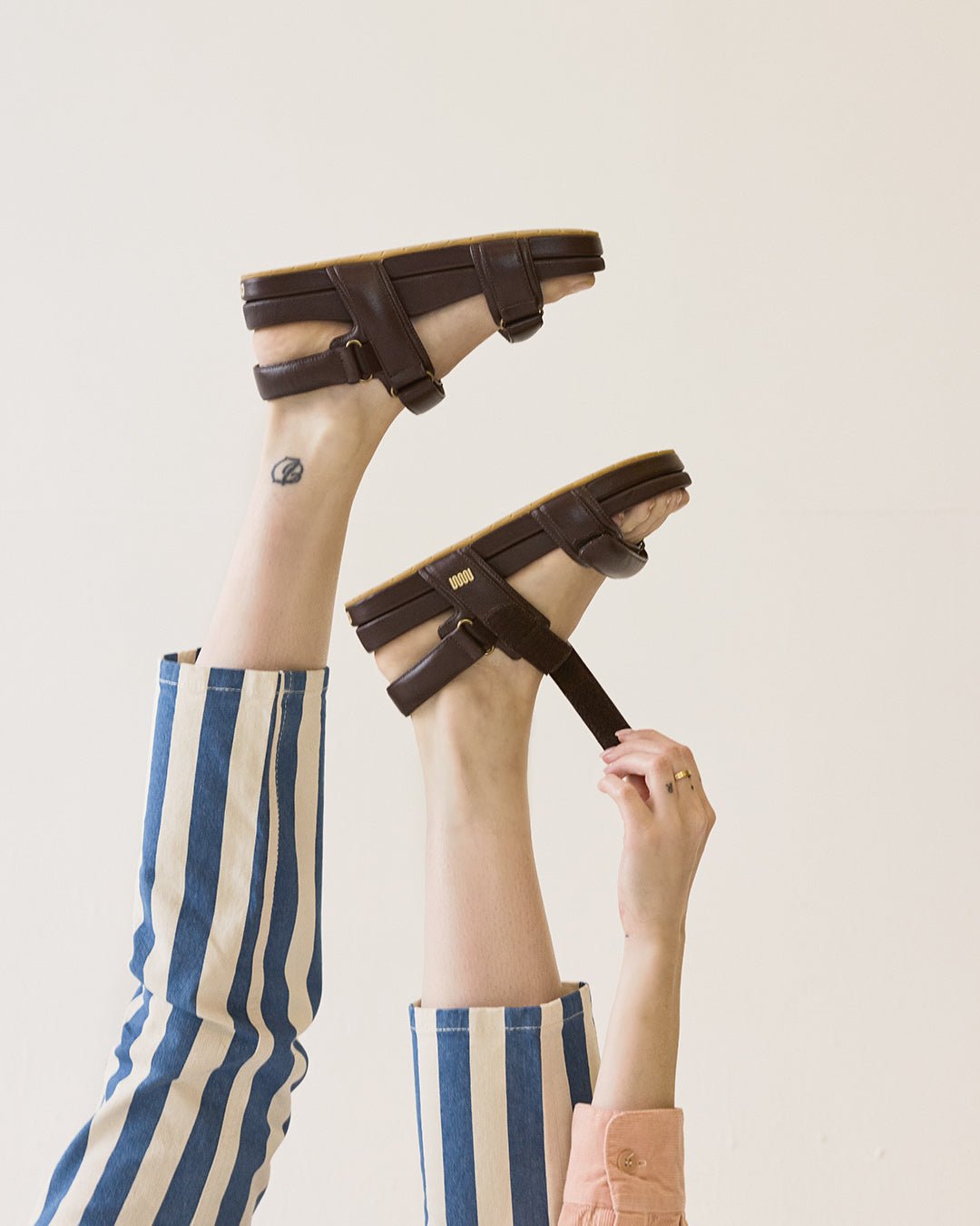 The Holly Slingback - Mocha Brown