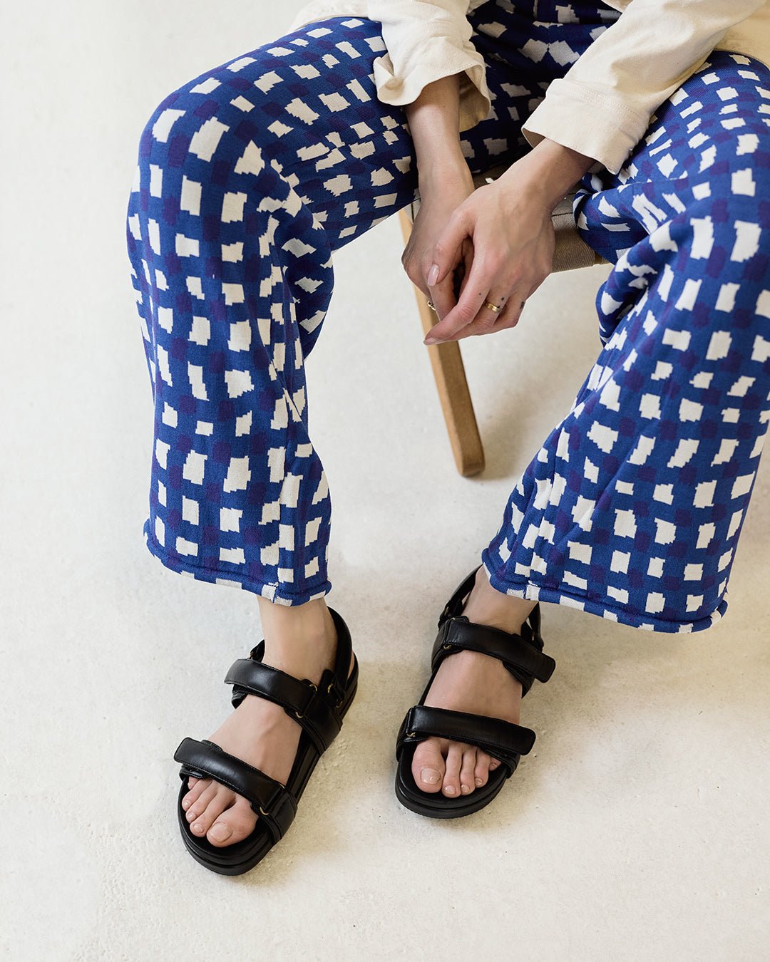 The Holly Slingback - Midnight Black