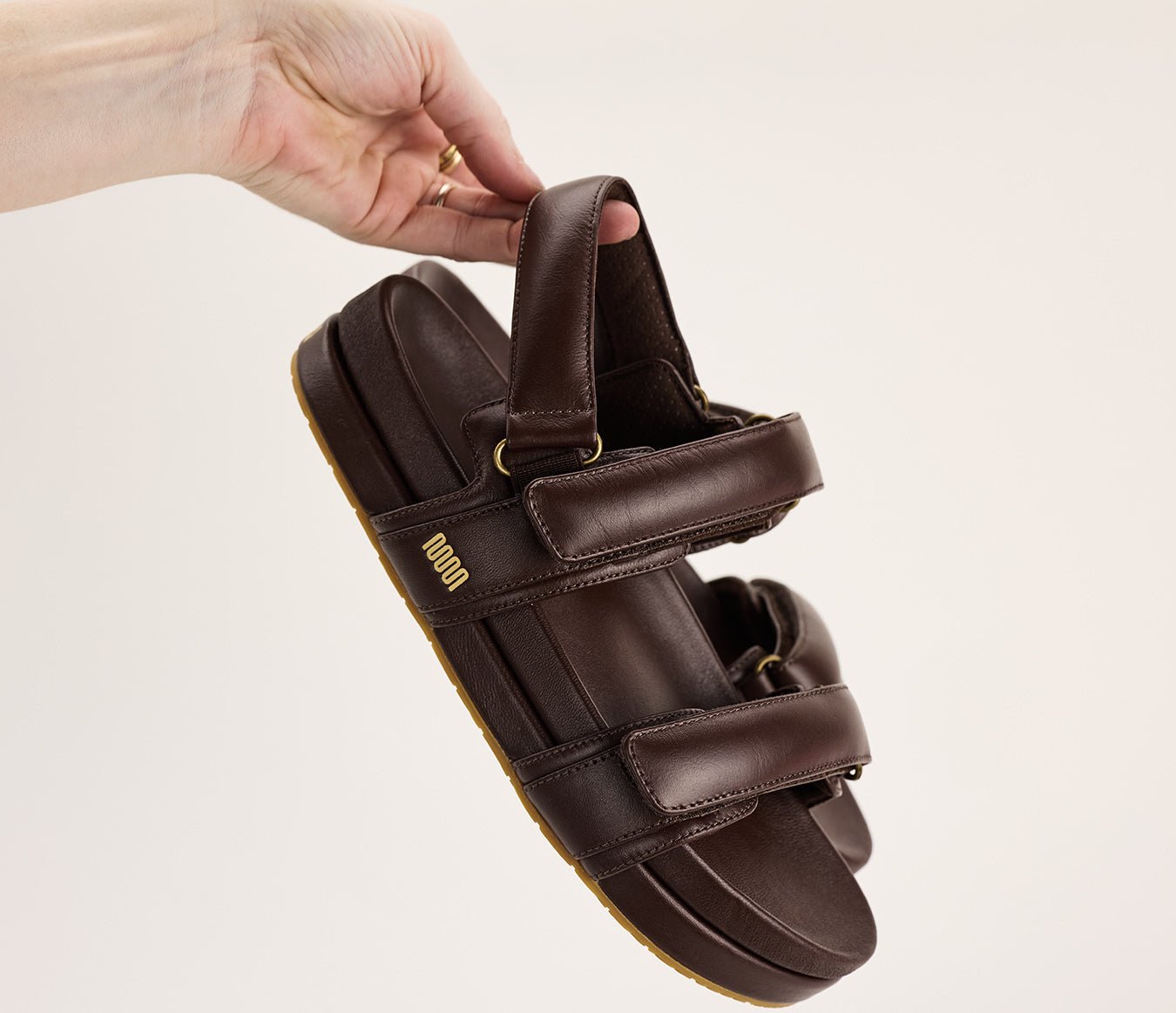 The Holly Slingback - Mocha Brown