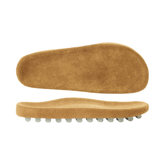 Terry Cloth Footbed with Deep Plush Memory Foam - 1