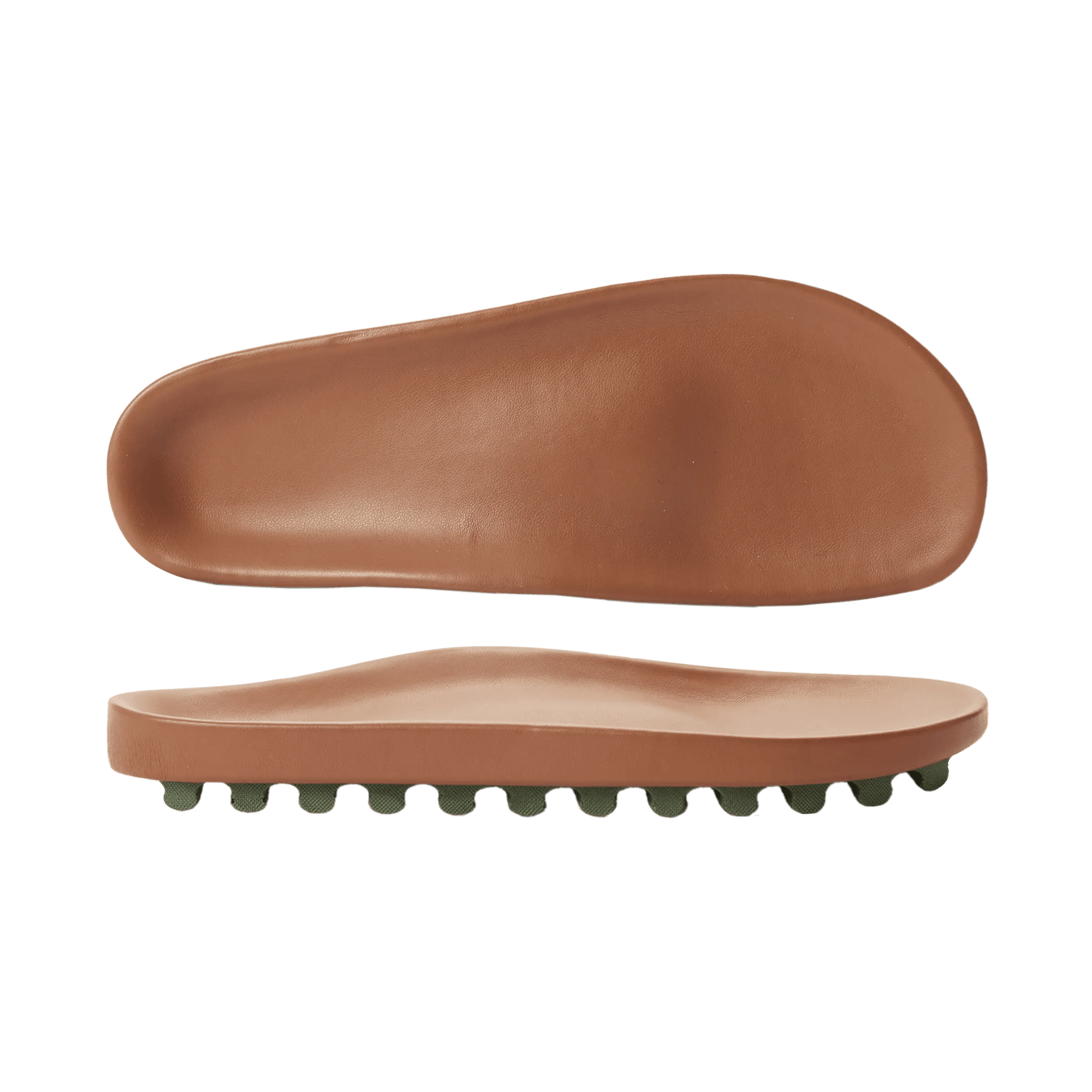 Tobacco Footbed - Vegan Leather - 1