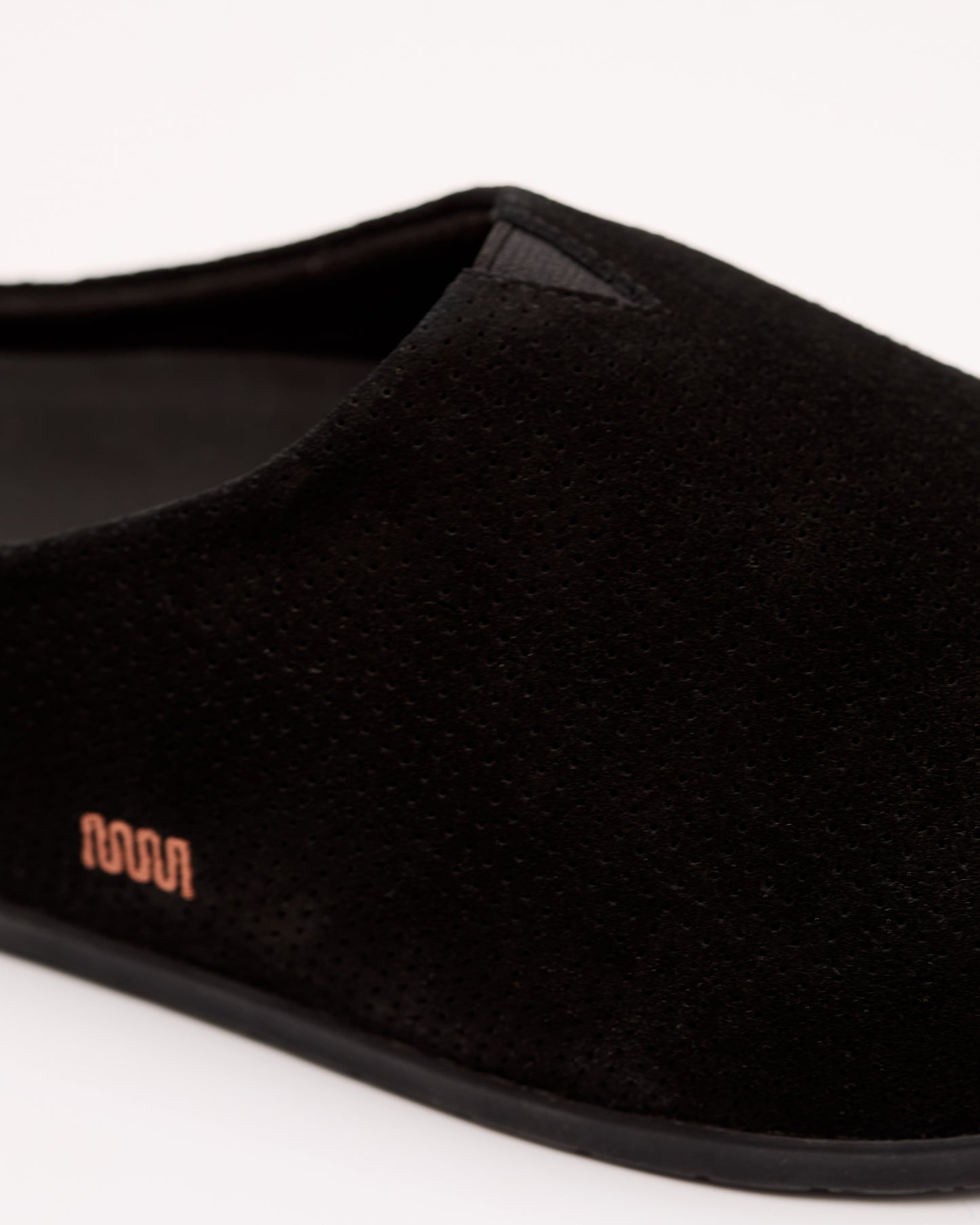 The Lily Clog in Black Suede