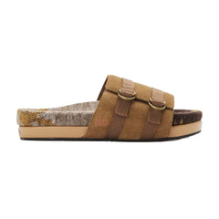 The Rhoads Slide - Otter Brown with Ashland - Womens