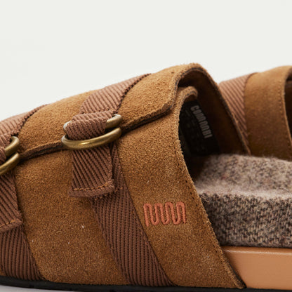 The Rhoads Slide - Otter Brown with Ashland - Mens