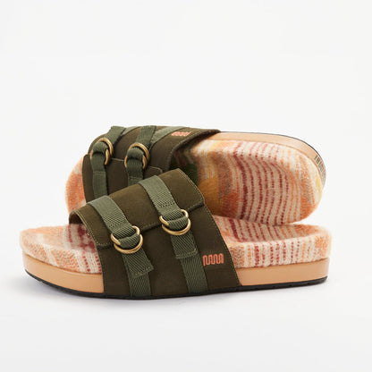 The Rhoads Slide - Green with Santa Fe - Mens