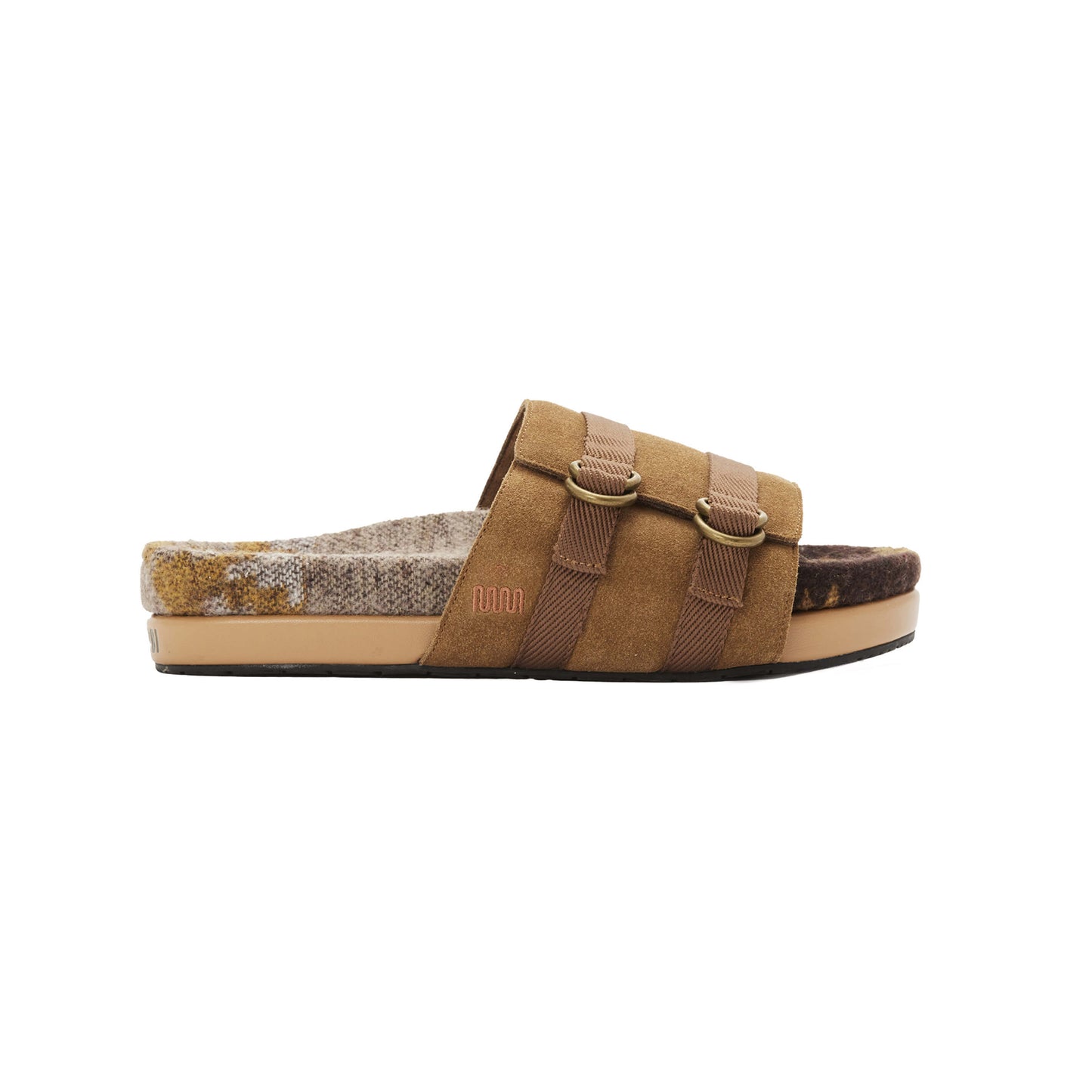 The Rhoads Slide - Otter Brown with Ashland - Womens